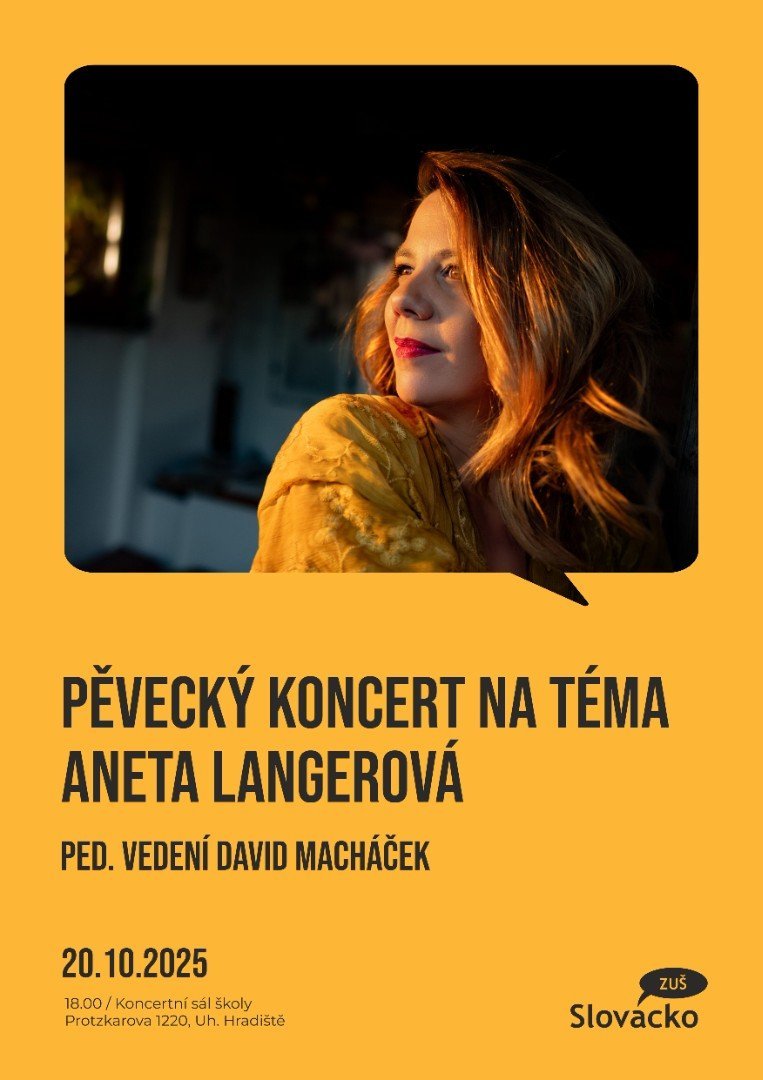 Pěvecký koncert na téma Aneta Langerová