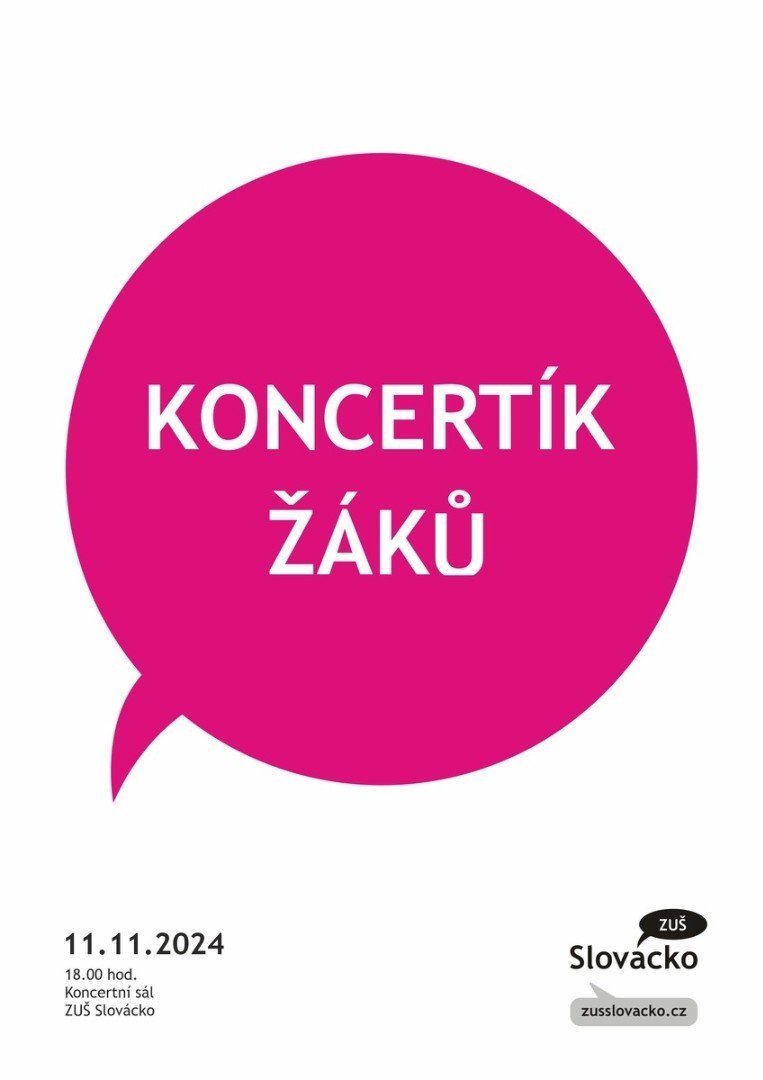 Koncertík žáků
