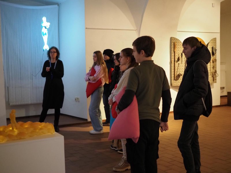 Šťastné a veselé (návštěva galerie Slováckého muzea)
