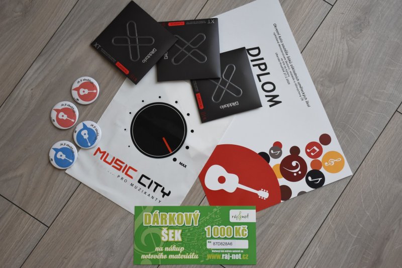 Okresní kolo soutěže ve hře na kytaru