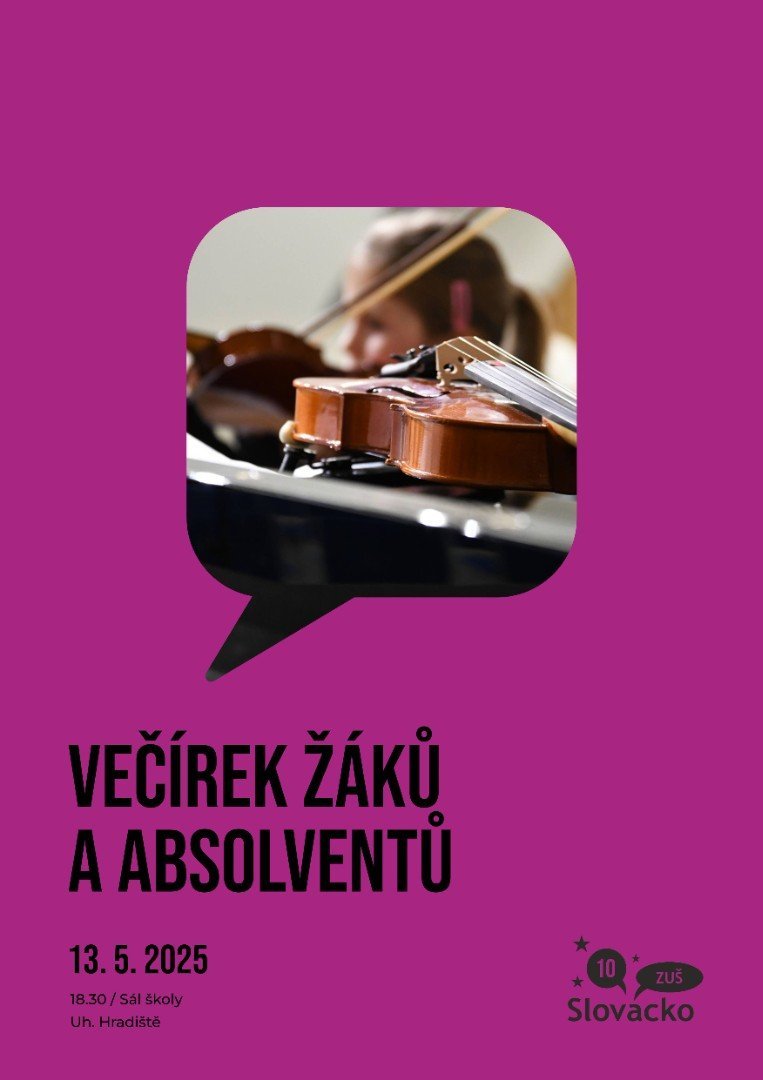 Večírek žáků a absolventů