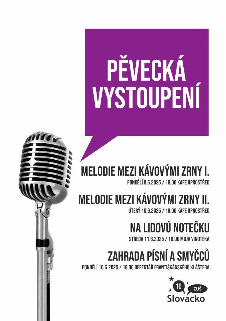 Velká hudební smršť – zpěv