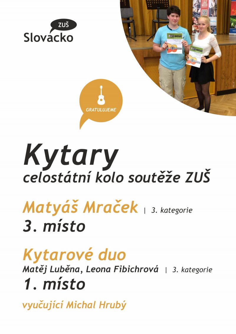 Soutěž ZUŠ - kytary