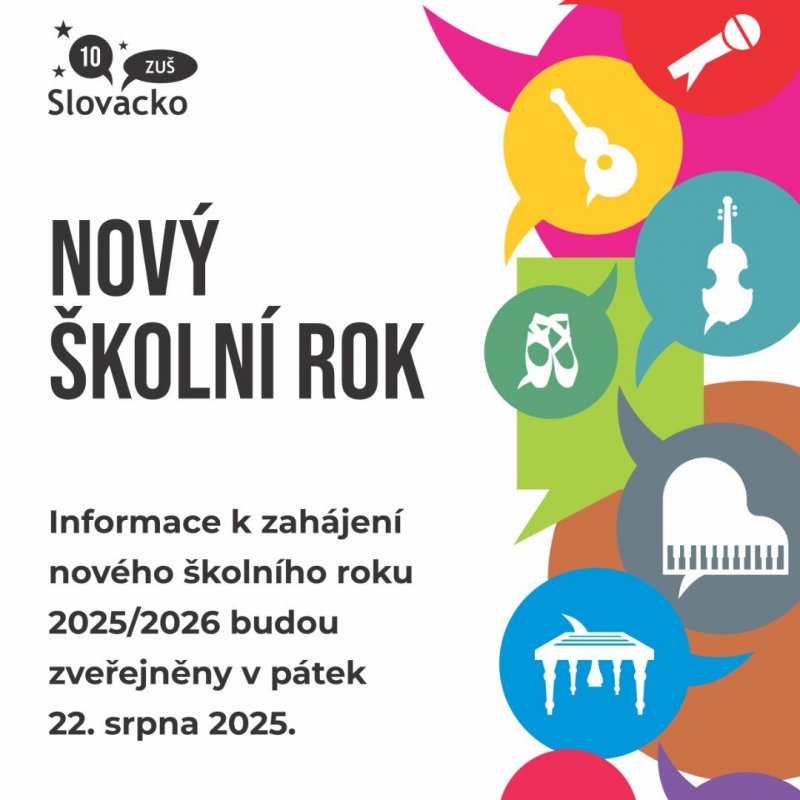 Informace o zahájení školního roku